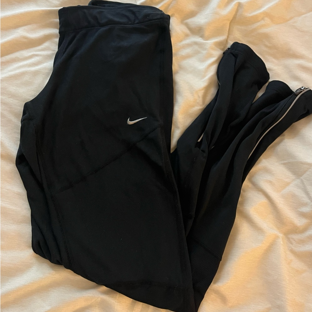 NIKE BLACK RUNNING LEGGINGS